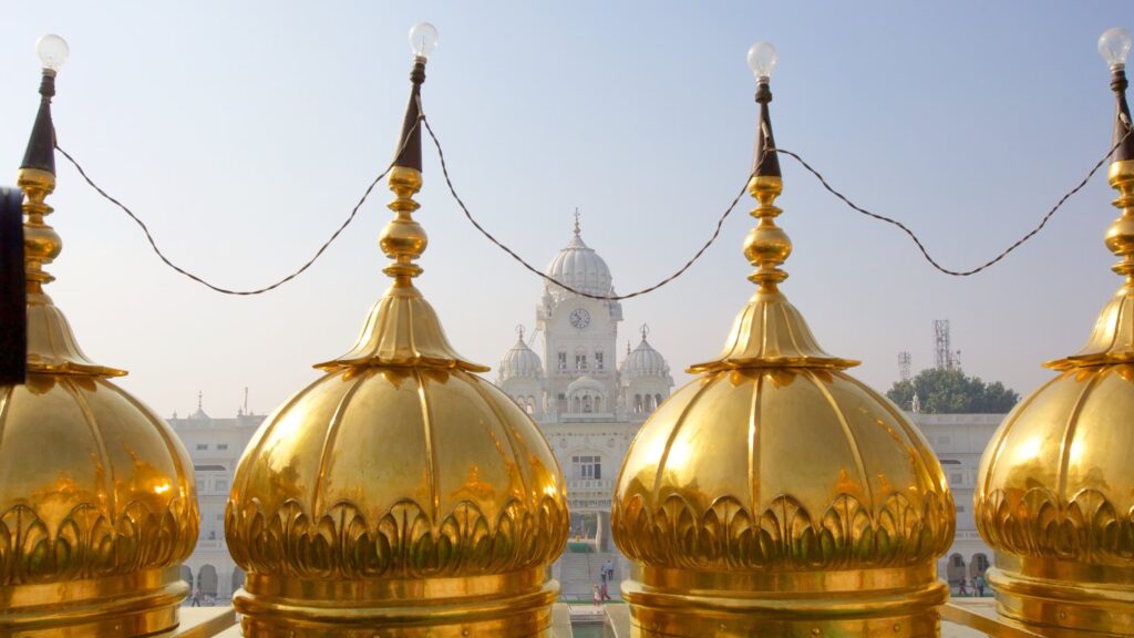 Golden Amritsar domes