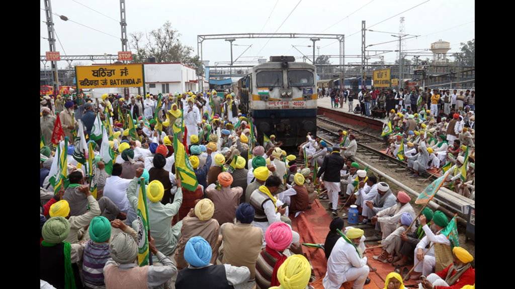 Punjab Farmers Block Rail Tracks in Protest 🚆🔥