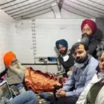 punjab farmers in a tent