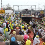Punjab Farmers Block Rail Tracks